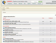 Tablet Screenshot of help.leadersoft.ru